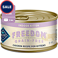Blue Buffalo Freedom Natural Grain-Free Indoor Chicken Kitten Wet Food