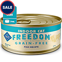 Blue Buffalo Freedom Natural Grain-Free, Fish, Indoor Adult Wet Cat Food