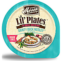 Merrick Lil' Plates Grain Free & Gluten Free Soft Dainty Duck Medley Natural Wet Dog Food for Small Dogs