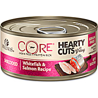 Wellness CORE Hearty Cuts Natural Grain Free Whitefish & Salmon Wet Cat Food