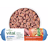 Freshpet Vital Grain Free Chicken, Beef, & Salmon Recipe Roll Fresh Puppy Food