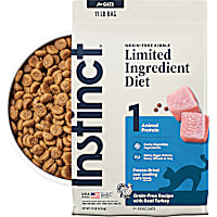 Instinct Limited Ingredient Diet Grain Free Recipe with Real Turkey Natural Dry Cat Food