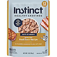 Instinct Healthy Cravings Grain Free Real Duck Recipe Natural Wet Cat Food Topper