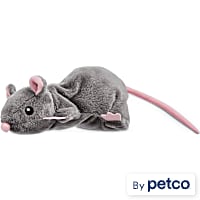 Leaps & Bounds Grey Rat Cat Toy
