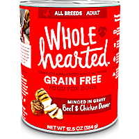 WholeHearted Grain-Free Adult Beef and Chicken Dinner Wet Dog Food
