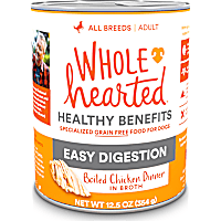 WholeHearted Grain-Free Adult Boiled Chicken Dinner Wet Dog Food