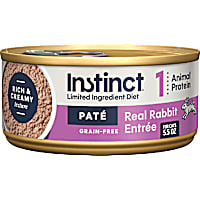 Instinct Limited Ingredient Diet Grain Free Real Rabbit Recipe Natural Wet Canned Cat Food