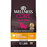 Wellness CORE Natural Grain Free Small Breed Dry Puppy Food