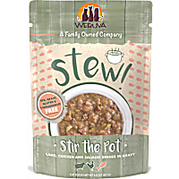 Weruva Stew! Stir the Pot Lamb, Chicken and Salmon Dinner in Gravy Wet Cat Food