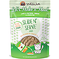 Weruva Pate Let's Make a Meal Lamb & Mackerel Dinner in a Hydrating Puree Wet Cat Food