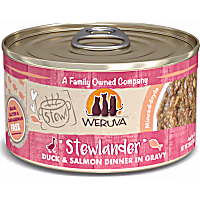 Weruva Stew! Stewlander Duck & Salmon Dinner in Gravy Wet Cat Food