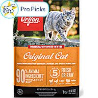 ORIJEN Original Recipe Grain Free High Protein Premium Dry Cat Food