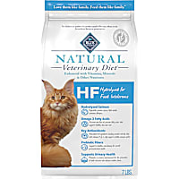 Blue Buffalo Natural Veterinary Diet HF Hydrolyzed Intolerance, Salmon, Dry Cat Food
