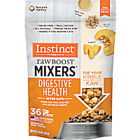 Instinct Freeze Dried Raw Boost Mixers Grain Free Digestive Health Recipe All Natural Cat Food Topper