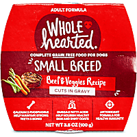 WholeHearted Grain-Free Beef & Veggies Cuts in Gravy Wet Dog Food