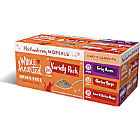 WholeHearted All Life Stages Grain-Free Chef's Classics Morsels in Gravy Wet Cat Food Variety Pack