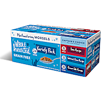 WholeHearted All Life Stages Grain-Free Captain's Choice Morsels in Gravy Wet Cat Food Variety Pack