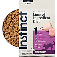 Instinct Limited Ingredient Diet Grain Free Recipe with Real Rabbit Natural Dry Cat Food
