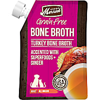 Merrick Bone Broth Grain Free Turkey Wet Dog Food Topper