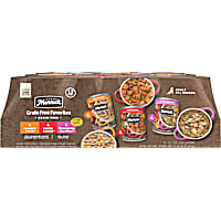 Merrick Grain Free, Premium Gluten Free Canned, Beef, Chicken & Turkey Recipes Wet Dog Food Variety Pack