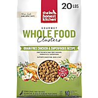 The Honest Kitchen Gourmet Whole Food Clusters Grain Free Chicken & Superfoods Recipe Dog Food