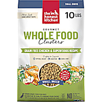 The Honest Kitchen Gourmet Whole Food Clusters Grain Free Chicken & Superfoods Recipe Small Breed Dog Food