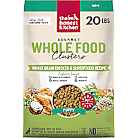 The Honest Kitchen Gourmet Whole Food Clusters Whole Grain Chicken & Superfoods Recipe Puppy Dog Food