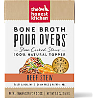 The Honest Kitchen Bone Broth Pour Overs: Beef Stew Wet Dog Food Topper