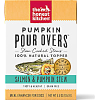 The Honest Kitchen Pumpkin Pour Overs: Salmon & Pumpkin Stew Wet Dog Food Topper