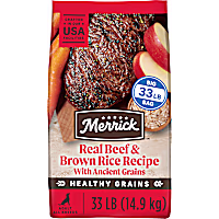 Merrick Classic Healthy Grains Real Beef & Brown Rice Recipe with Ancient Grains Dry Dog Food