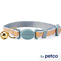 YOULY Pink/Grey Geo Kitten Collar