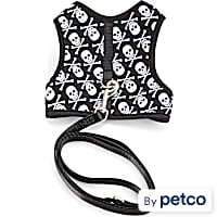 YOULY Skull Cat Harness & Leash Set