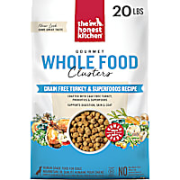 The Honest Kitchen Gourmet Whole Food Clusters Grain Free Turkey & Superfoods Recipe Dog Food