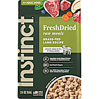 Instinct Freeze Dried Raw Meals Grain Free Grass Fed Lamb Recipe Dog Food