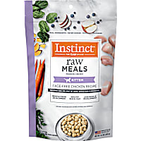 Instinct Freeze Dried Raw Meals for Kittens Grain Free Cage Free Chicken Recipe Cat Food