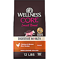 Wellness CORE Digestive Health Small Breed Chicken & Brown Rice Dry Dog Food