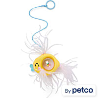 Leaps & Bounds Rattle Fish Kitten Teaser Toy