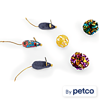 Leaps & Bounds Mouse & Ball Assorted Cat Toy Set