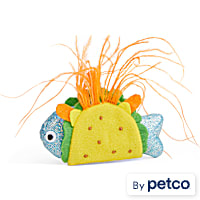 Leaps & Bounds Plush Fish Taco Cat Toy