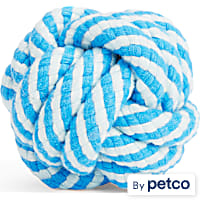 Leaps & Bounds Twisted Rope Ball Dog Toy