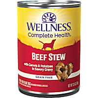Wellness Thick & Chunky Natural Grain Free Beef Stew Canned Dog Food