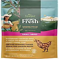 Freshpet Nature's Fresh Small Breed Certified Humanely Raised Grain Free Chicken Dog Food Recipe