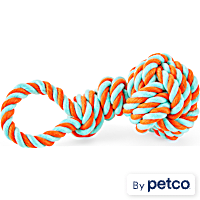 Leaps & Bounds Monkey Fist Rope Tug Dog Toy