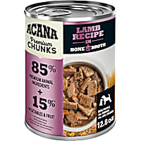 ACANA Lamb Recipe Premium Chunks in Bone Broth Grain-free Wet Dog Food