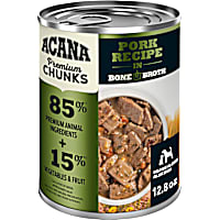 ACANA Pork Recipe Premium Chunks in Bone Broth Grain-free Wet Dog Food