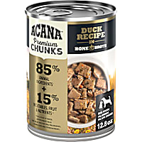 ACANA Duck Recipe Premium Chunks in Bone Broth Grain-free Wet Dog Food