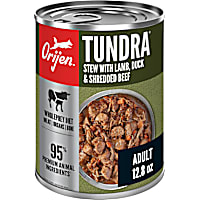 ORIJEN Tundra Stew Recipe Real Meat Shreds Wet Dog Food