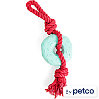 Leaps & Bounds Donut Tug Dog Toy