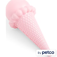 Leaps & Bounds Rubber Ice Cream Cone Dog Toy
