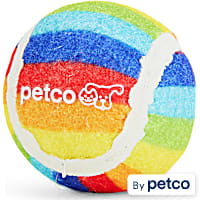 Leaps & Bounds Tennis Ball with Bell Cat Toy